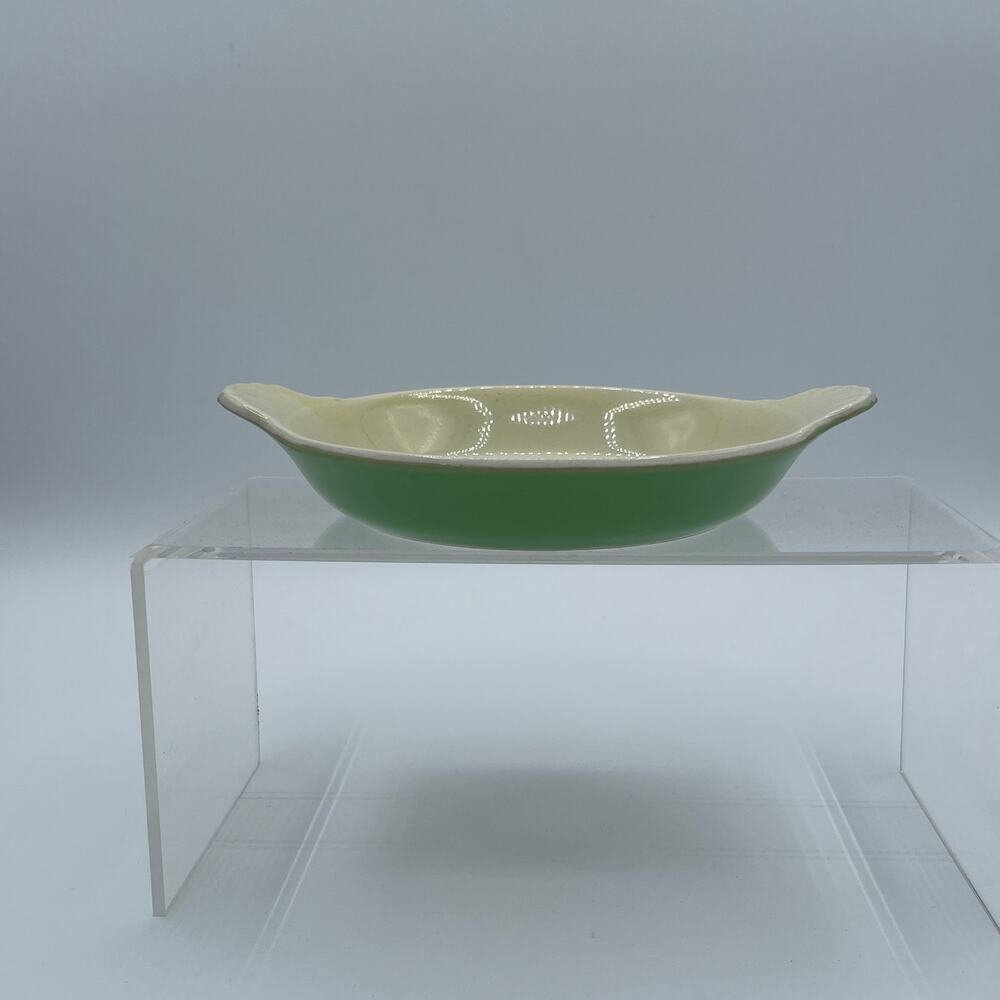 Vintage Hall Pottery 433 French Shirred Egg Dish